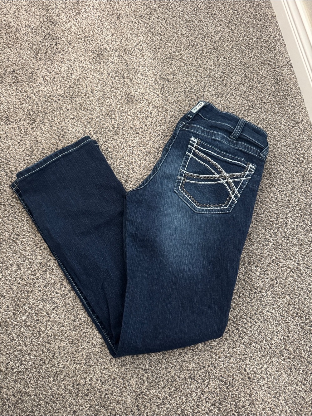 Ariat Women's Dark Wash Bootcut Jeans - Picture 3 of 4